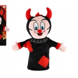 Pluchen handpop duiveltje 30 cm TEDDIES