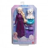 poupée Disney Frozen Elsa et ourson polaire avec accessoires