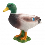 Realistic Wild Duck Figurine