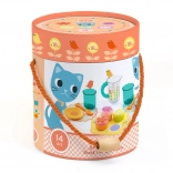 DJECO set de thé pour enfants avec motif chat