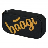 School Pencil Case Etue Baagl Metallic Bronze