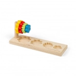 Puzzle à encastrer en bois fleurs BIGJIGS TOYS