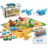 Construction Set Dinosaurs 2-in-1 Board Game
