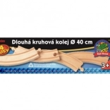 Maxim lange ronde rail 4 stuks