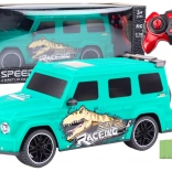 RC car with dinosaurs 1:10 green