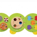 Colorful Wall-Mounted Activity Set Caterpillar by VIGA