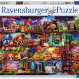 Puzzel 2000 stukjes Wereld van boeken
