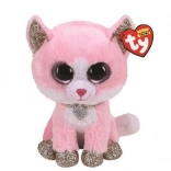 Pink Cat Fiona plush toy 24 cm