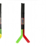 Kinderhockeysticks met puck TEDDIES 70 cm