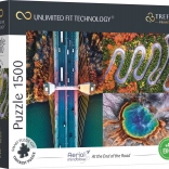 Trefl puzzel UFT Aerial Mindblow: Aan het einde van de weg 1500 stukjes