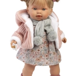 Llorens Alexandra realistic doll with sounds and soft cloth body 42 cm