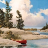 Puzzel COBBLE HILL Dag aan het meer – 500 stukjes