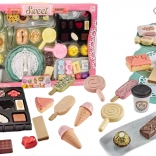 Patisserie and Café – Kids’ Sweet Treats Set with Tray, 50 pcs
