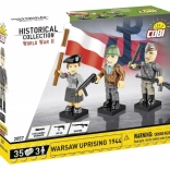 Beelden van Opstandelingen van de Opstand van Warschau 1944 set