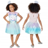 Costume GABBY'S DOLLHOUSE Cakey Cat kids' dress with headband 98–110 cm
