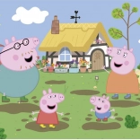 Puzzle Clementoni Peppa Pig amusement dans la boue