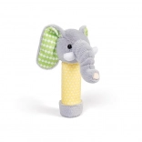 Hochet en peluche éléphant BIGJIGS TOYS