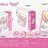 Journal secret licorne avec cadenas et enregistrement