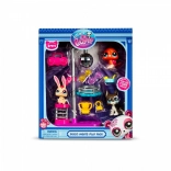 Littlest Pet Shop Disco Nights – figure set with 3 animals