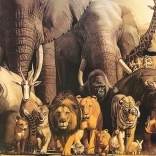 Eurographics panorama-puzzel Noach's Ark 1000 stukjes