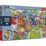 Puzzle Spy Guy Lost Items USA 500 pièces