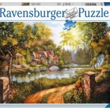 Ravensburger puzzel Huisje aan de rivier 500 stukjes