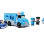 Voitures de police avec effets - ensemble de 4 pièces