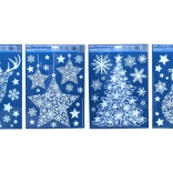 Décoration de fenêtre de Noël 41x29 cm