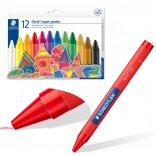 Staedtler Noris Jumbo Wax Crayons 12 Colors