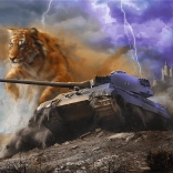 Puzzle TREFL Premium Plus World of Tanks : Tiger II 1000 pièces