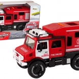 Véhicule Tout-Terrain de Pompiers avec Portes Ouvertes