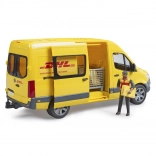 Bruder fourgonnette Mercedes-Benz Sprinter DHL avec chauffeur et accessoires