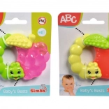 Fruit teether with caterpillar for babies