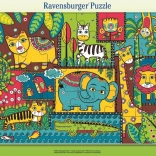 Puzzle Ravensburger Animaux dans la jungle 30 pièces