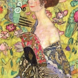 Puzzel Dame met waaier 1000 stukjes EDUCA