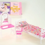 Glorie doll bed and vanity table