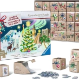 Adventskalender puzzel RAVENSBURGER – Kerst over de hele wereld, 24×54 stukjes