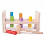 Houten hamerspel Bigjigs Baby