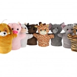 Marionnette en peluche animal 24 cm