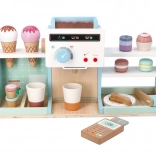 Wooden Ice Cream Shop and Café for Kids