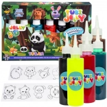 Tuban Tubi Jelly animaux – kit de gel créatif, 6 couleurs