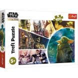 Puzzle STAR WARS: THE MANDALORIAN – Baby Yoda, 100 pièces TREFL