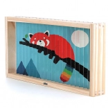 Puzzle en bois 4D Animaux par Vilac
