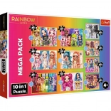 Trefl puzzel Rainbow High Mega Pack 10-in-1