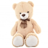 Plush beige teddy bear 100 cm