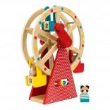 Grande roue en bois PETIT COLLAGE pour enfants