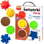 Tullo Colorful Sensory Balls for Children 5 pcs