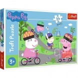 Puzzle MAXI 24 pieces – an active day with PEPPA
