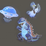 Laserpistolen met projector