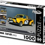 Puzzle RETRO-AUTA Škoda 130 RS (1977) – 1000 Teile